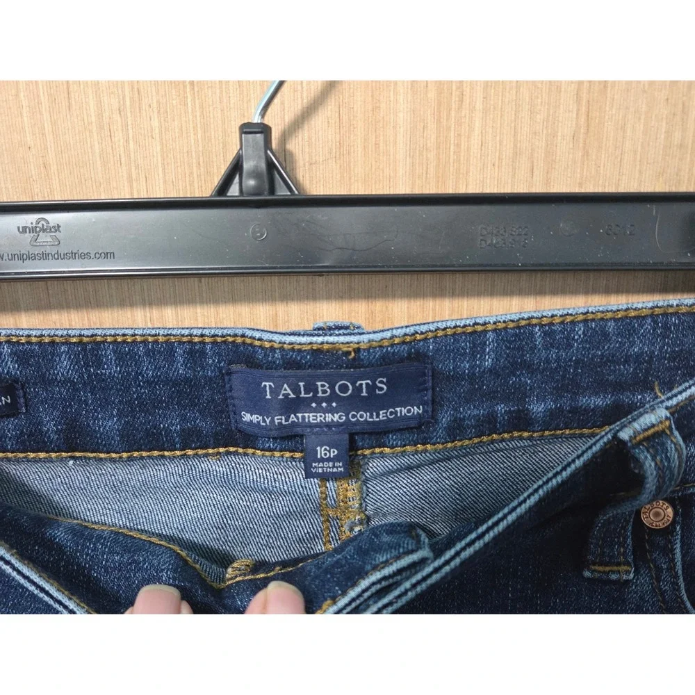 Talbots 16P Simply Flattering Collection Women's Jeans High Waist Modern‎ Ankle